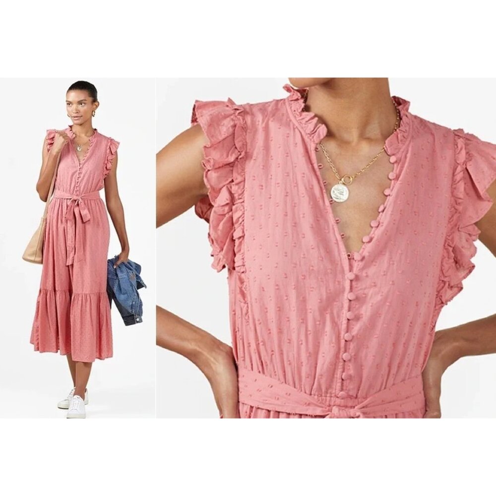 Outerknown Pink Canyon Dress